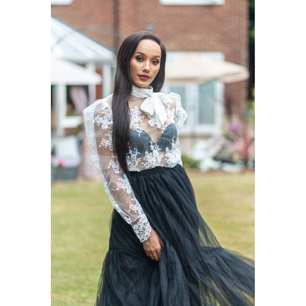 BRADSHAW Black Five Layer Tulle Skirt