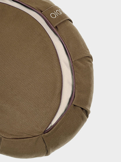 Yoga Studio European Organic Buckwheat Zafu Crescent Cushion