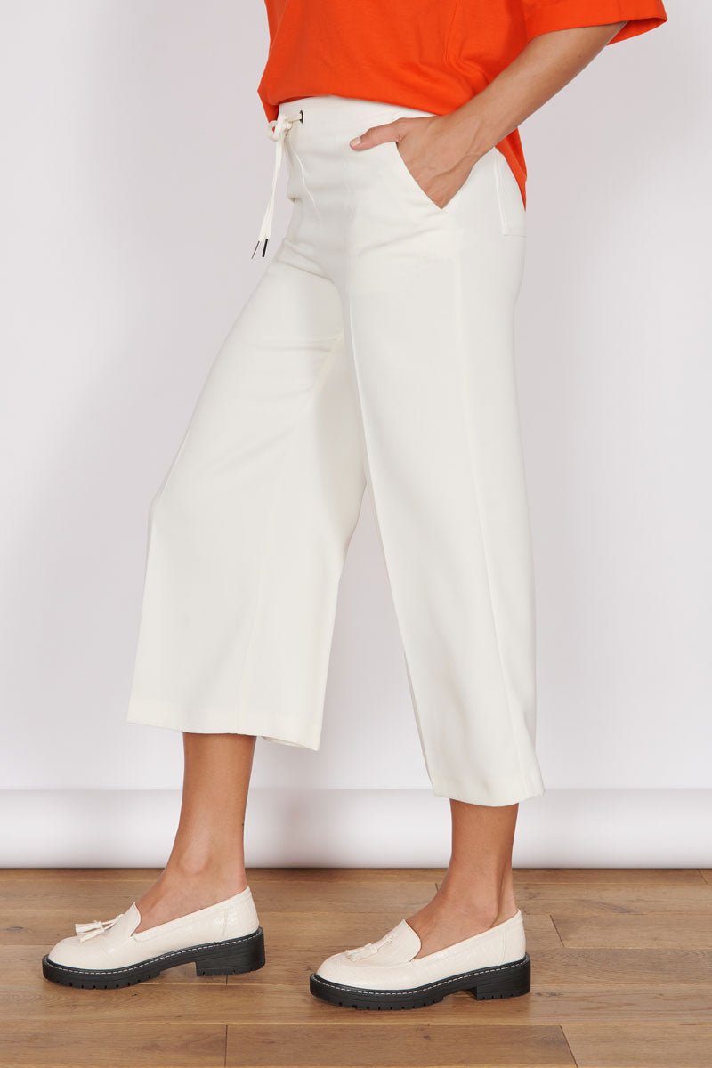 Grace Cream Wide Leg Culottes