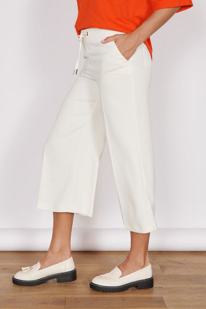 Grace Cream Wide Leg Culottes