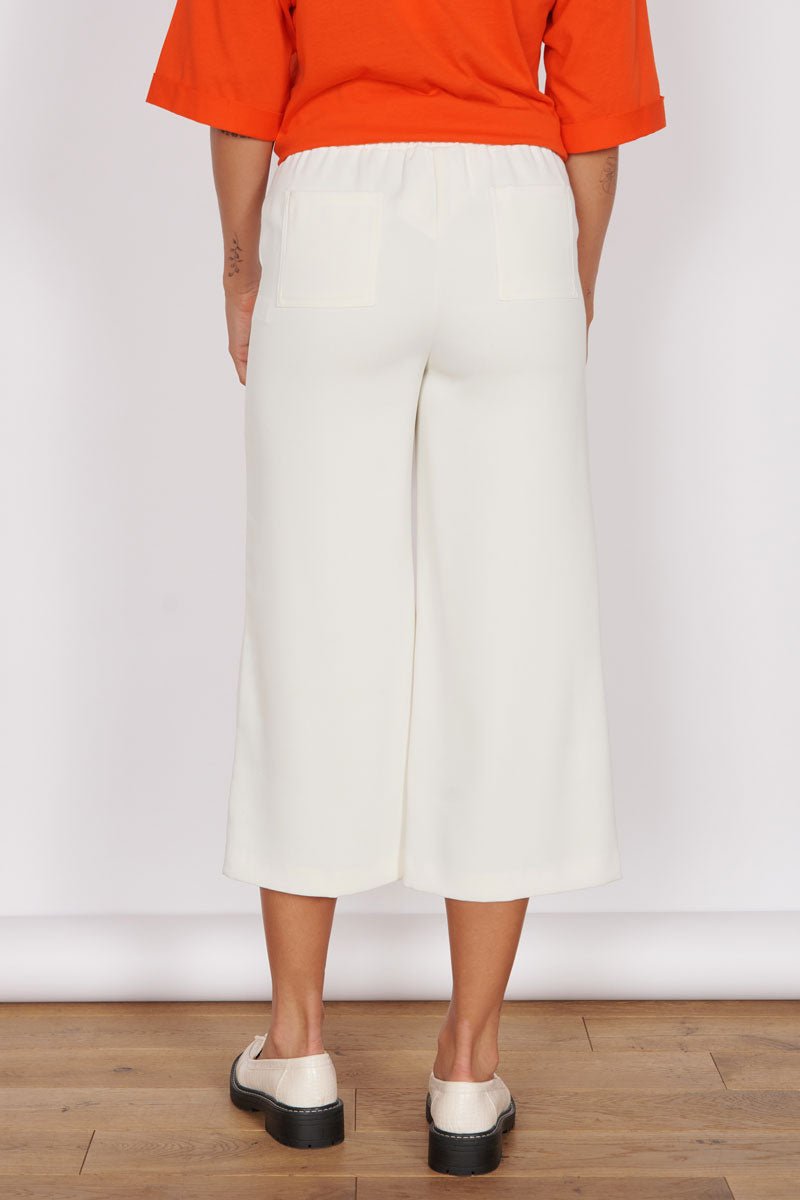 Grace Cream Wide Leg Culottes