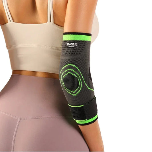 JINGBA Tennis Elbow Compression Support Sleeve Brace UK for Workout Arm Support