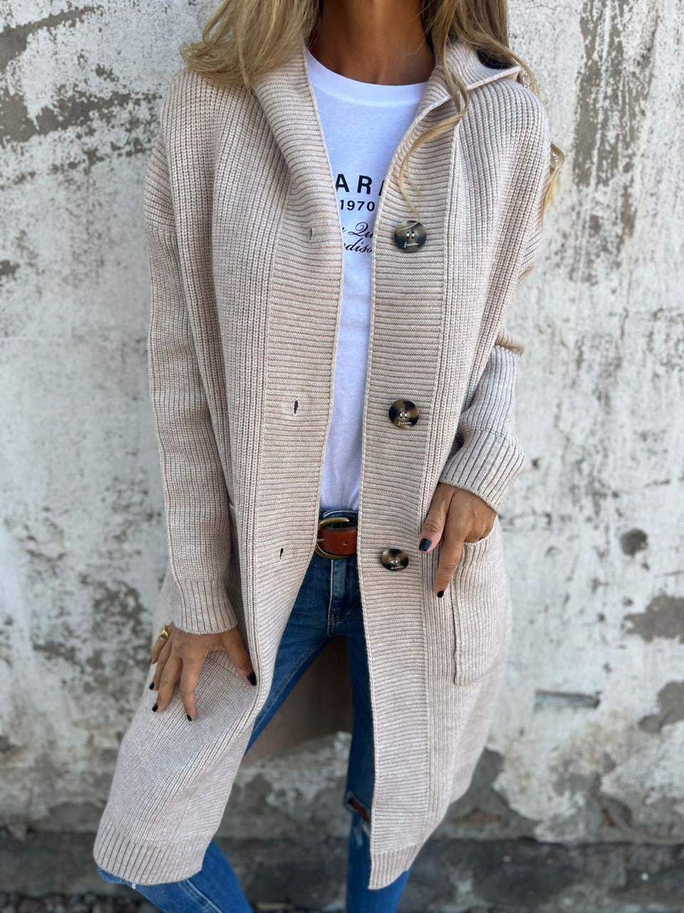 Freya | Elegant Knitted Cardigan