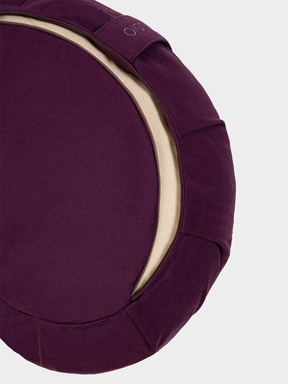 Yoga Studio European Organic Buckwheat Zafu Crescent Cushion