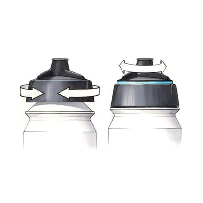 KMC Bio Bottle 500ml - Blue - Upgraded Membrane Lid