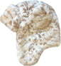 Ladies Faux Fur Winter Ski Hat with Ear Flaps and Matching Mittens Set for Warmth and Style Ideal for Outdoor Activities by Sock Stack