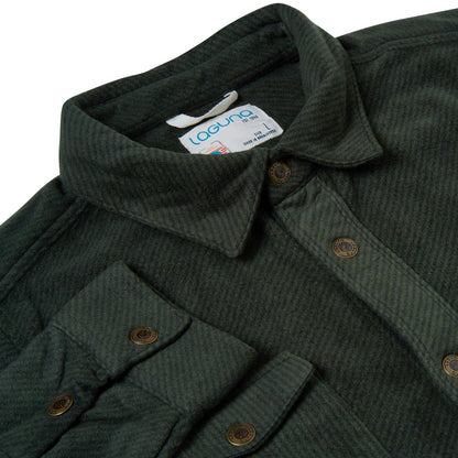 Laguna Brushed Button Up Overshirt