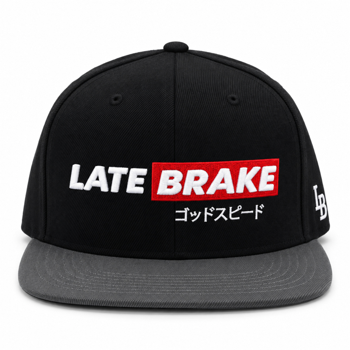 OG Logo SpeedBar Snapback Cap (Black/Grey)