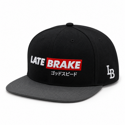 OG Logo SpeedBar Snapback Cap (Black/Grey)