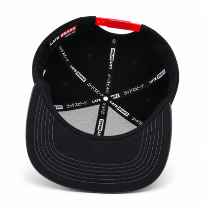 OG Logo SpeedBar Snapback Cap (Black/Grey)