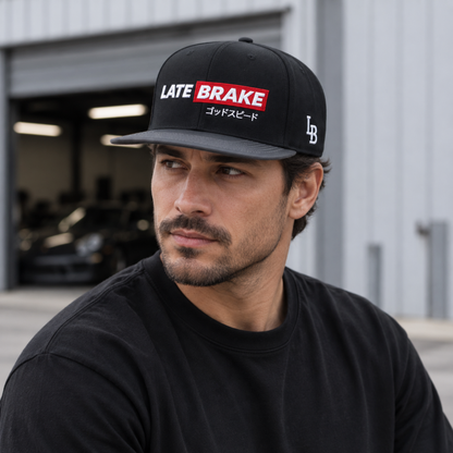 OG Logo SpeedBar Snapback Cap (Black/Grey)