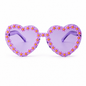 Heart Shaped Daisy Colour Therapy Glasses – Lilac