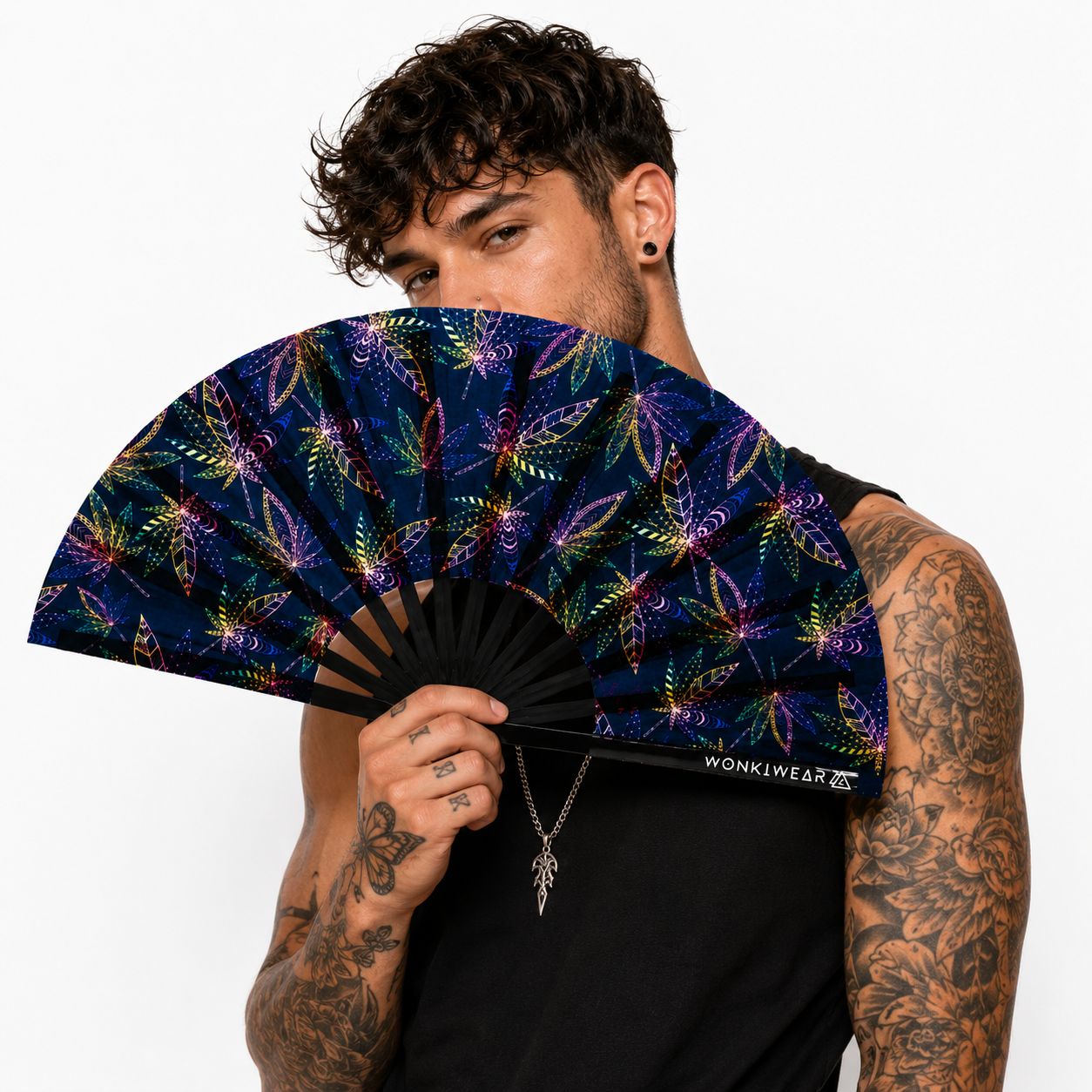 XL Festival Fan - UV Reactive, Mary Jane