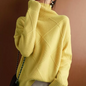 Marina - Elegant, Loose Turtleneck Jumper For Ultimate Comfort