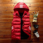 Padded Detachable Hoodie Sleeveless Vest Jacket