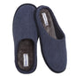 Men's Corduroy Slip On Indoor House Shoes Non Slip Sole Memory Foam Warm Thermal Lined Easy Care Slipper Pair by Sock Stack