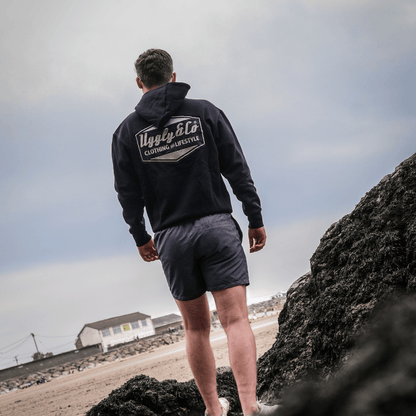 Black Surf Diamond Hoodie