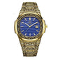 Men's Retro Watch ONOLA 3808 Waterproof Quartz with Steel Strip and Custom Muslim Azan Feature