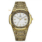 Men's Retro Watch ONOLA 3808 Waterproof Quartz with Steel Strip and Custom Muslim Azan Feature