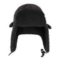 Mens Ribbed Waterproof Trapper Hat with 3M Thinsulate Fleece Lining for Winter Warmth and Cold Weather Protection by Heatwave Thermalwear