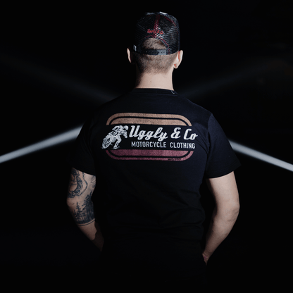 Black Flattrack Tee