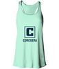 Corcuera Classic C Flowy Racer Back Tank Top - Women's