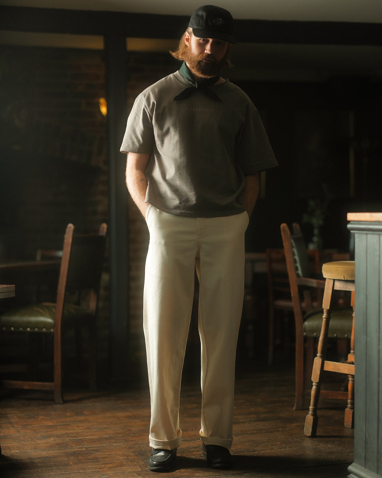 TROUSER 001 - Ecru