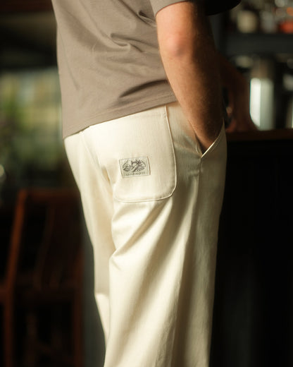 TROUSER 001 - Ecru