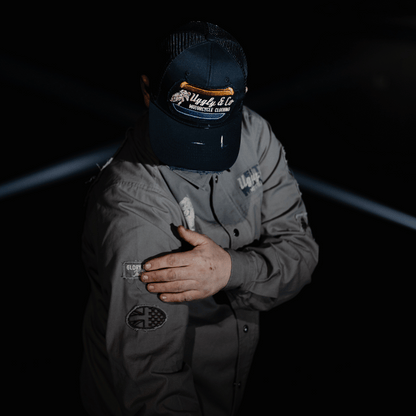 Black Flattrack Cap