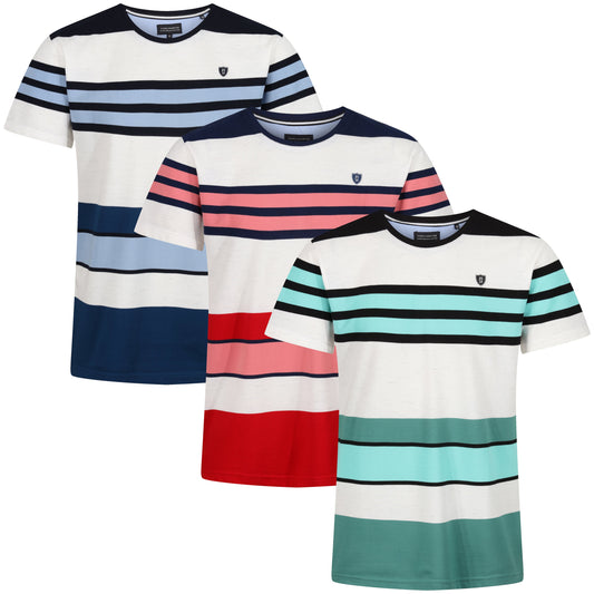 Charles Norton Maryland Striped Pique T-Shirt