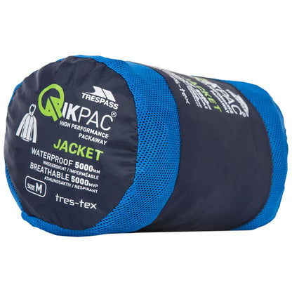 Adults Qikpac X Waterproof Packaway Jacket with Pouch