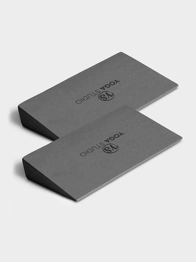 Yoga Studio EVA Foam Wedges Twin Pack Pair
