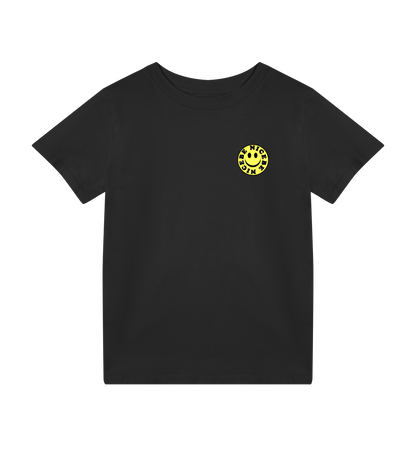 ''Be Nice'' - Kids Tee (Yellow Smiley)