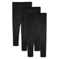Pack of 3 Girls Thermal Fleece Leggings Warm Stretchable Winter Pants Versatile Kids Wear for Cold Weather Outdoor Activities School Home by Heatwave Thermalwear