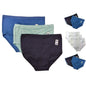 Pack of 6 Men's Cotton Y Front Briefs Comfortable Breathable Underwear with Soft Stretch Waistband Hypoallergenic Durable by Sock Stack