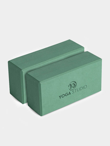 Yoga Studio EVA Yoga Brick Twin Pack
