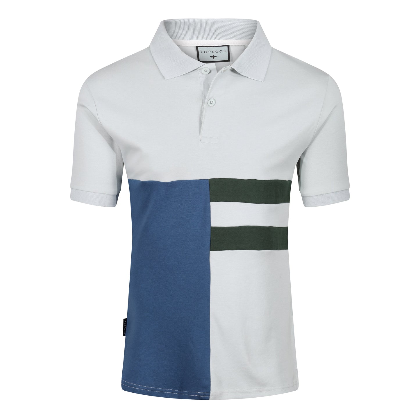 TL London Vertical Panel Polo Shirt