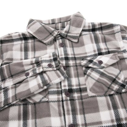 Brave Soul Belfast Check Fleece Overshirt