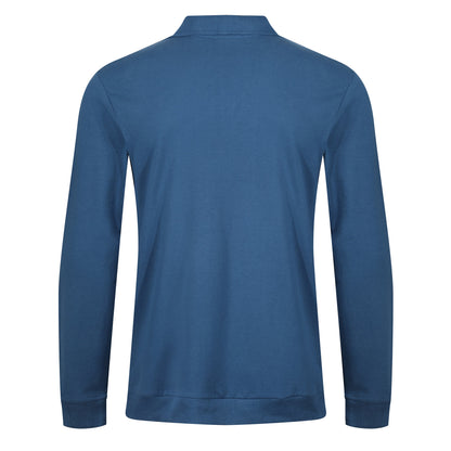 TL London Long Sleeve Stripe Polo Shirt