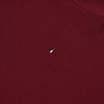 Tommy Hilfiger Flag Embroidery Jersey Crew Neck T-Shirt