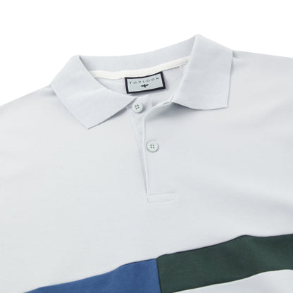 TL London Vertical Panel Polo Shirt