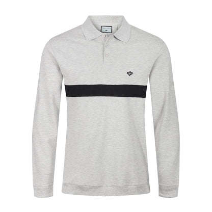 TL London Long Sleeve Stripe Polo Shirt