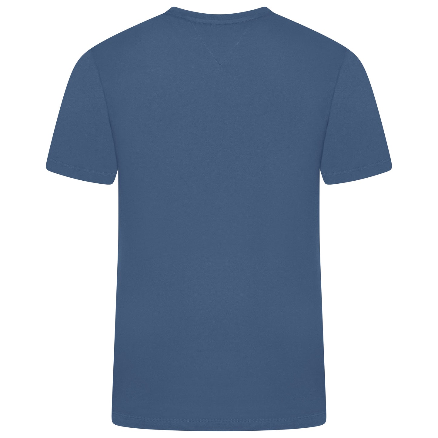 Tommy Hilfiger Flag Embroidery Jersey Crew Neck T-Shirt