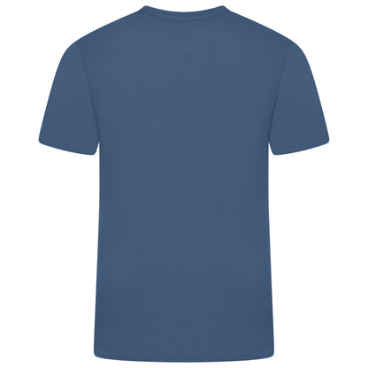 Tommy Hilfiger Flag Embroidery Jersey Crew Neck T-Shirt