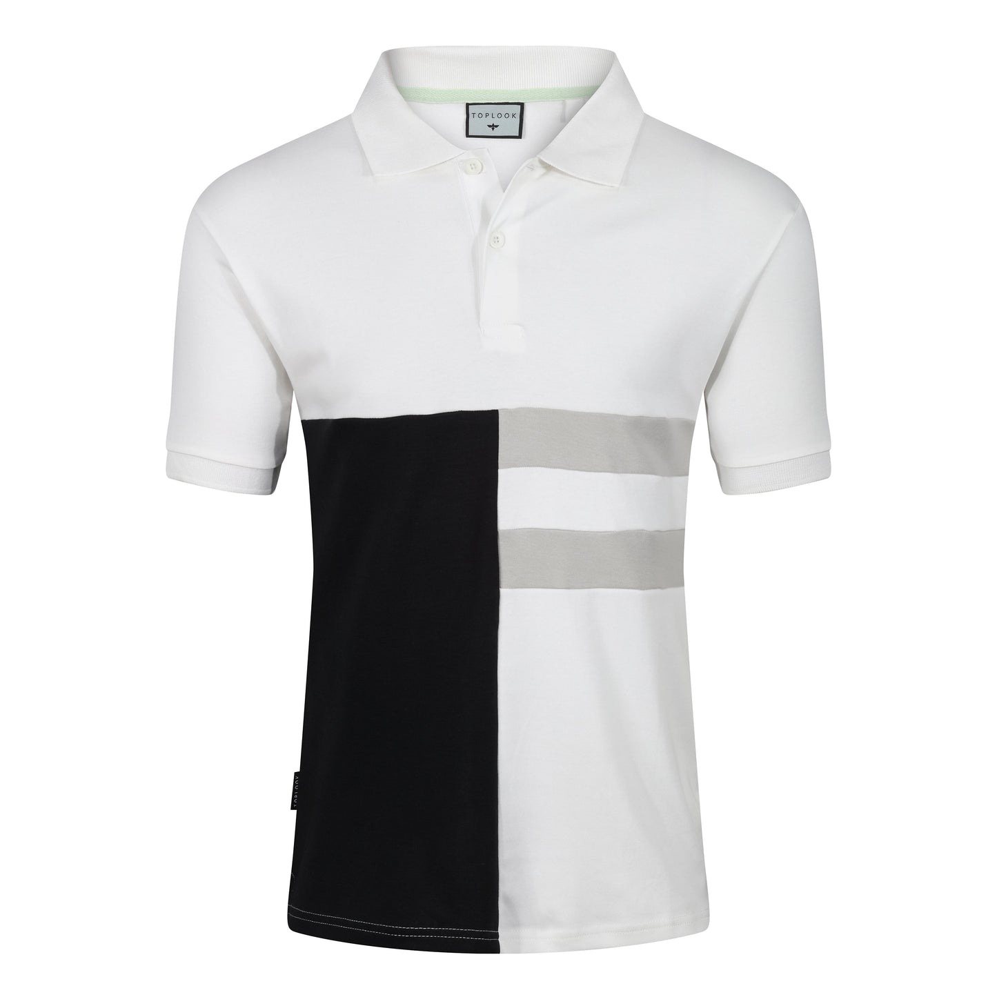 TL London Vertical Panel Polo Shirt