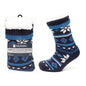 Tom Franks 1 Pair Chunky Knit Sherpa Slipper Socks