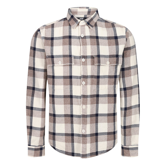 Jacamo Double Pocket Check Overshirt