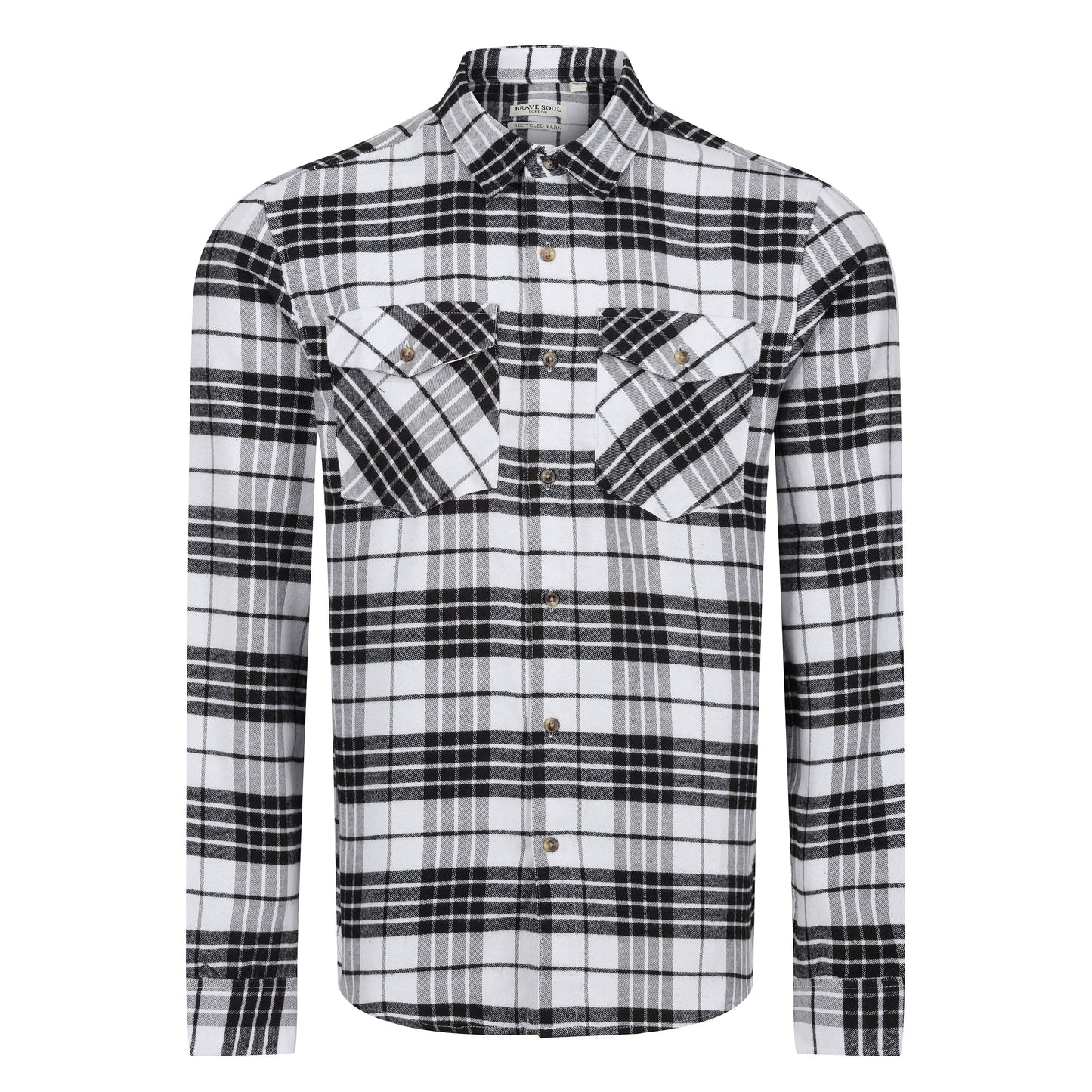 Brave Soul Mass Check Shirt