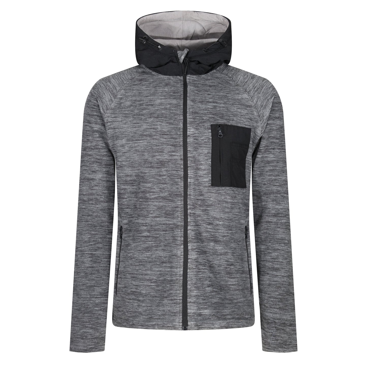 Indigo Crown Hooded Fleece Jacket