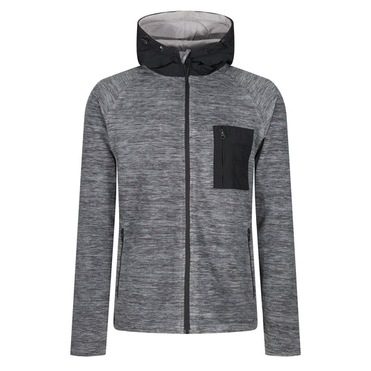 Indigo Crown Hooded Fleece Jacket